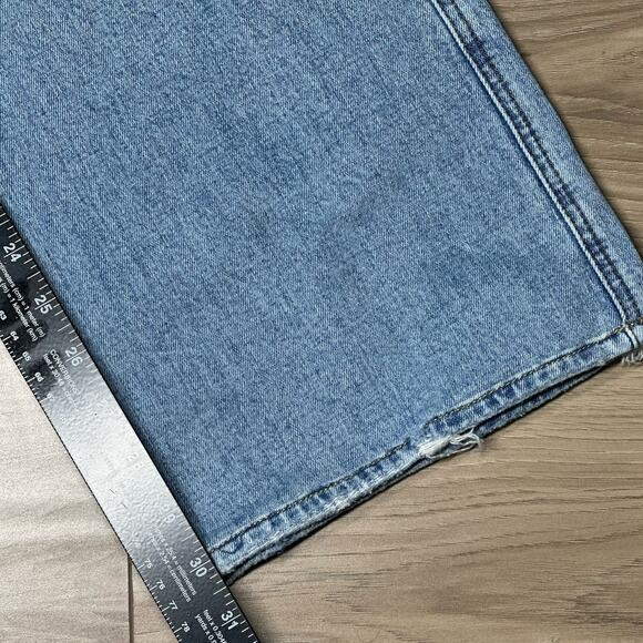 7‎ For All Mankind Jeans Size 30 Y2K Style A Pocket boot cut Denim Blue - Picture 7 of 10